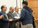گزارش تصویری مراسم تجلیل از دانشجویان منتخب پژوهشی، فرهنگی، ورزشی